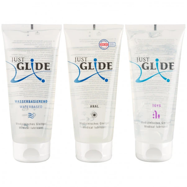 Just Glide Glidemiddel Sett 200 Ml 3 Just Glide Glidemiddel Sett 200 Ml