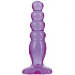 Crystal Jellies Anal Delight Buttplugg -Onaniprodukter butikk 19726 crystal jellies anal delight butt plug 01