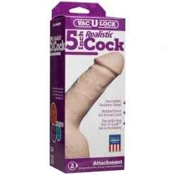 Vac-U-Lock Realistisk Dildo 13 Cm 5 Vac-U-Lock Realistisk Dildo 13 Cm -Onaniprodukter butikk 19942 vac u lock realistisk dildo 13 cm 02