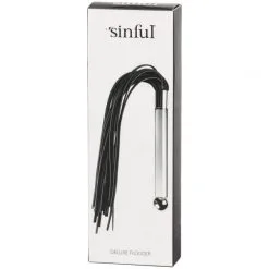 Sinful Deluxe Flogger 33 Cm 9 Sinful Deluxe Flogger 33 Cm -Onaniprodukter butikk 20009 sinful deluxe flogger fuxtoy q100 01