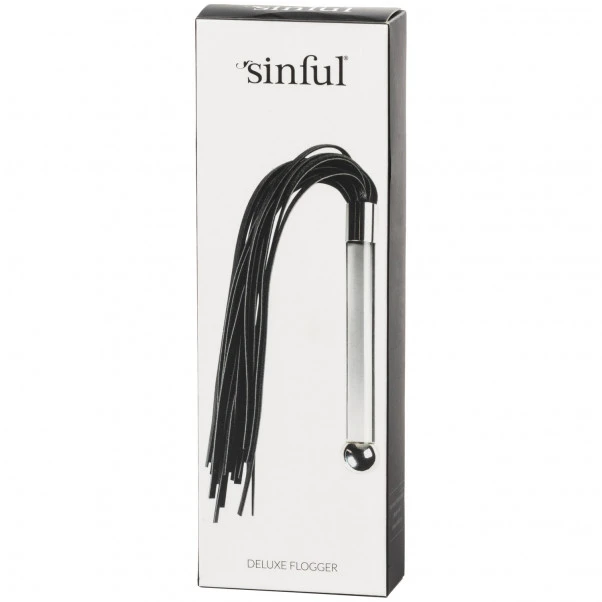 Sinful Deluxe Flogger 33 Cm 6 Sinful Deluxe Flogger 33 Cm - Bilde 4