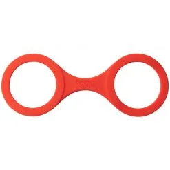 Quickie Cuffs Silikon Håndjern Medium Rød