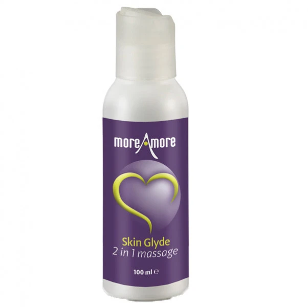Moreamore Skin Glyde 2-i-1 Massasje Og Glidemiddel 100 Ml 3 Moreamore Skin Glyde 2-i-1 Massasje Og Glidemiddel 100 Ml