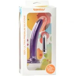 Tantus Leisure Vibrerende Silikondildo 16 Cm -Onaniprodukter butikk 20901 tantus leisure silikone dildo purple q100 05