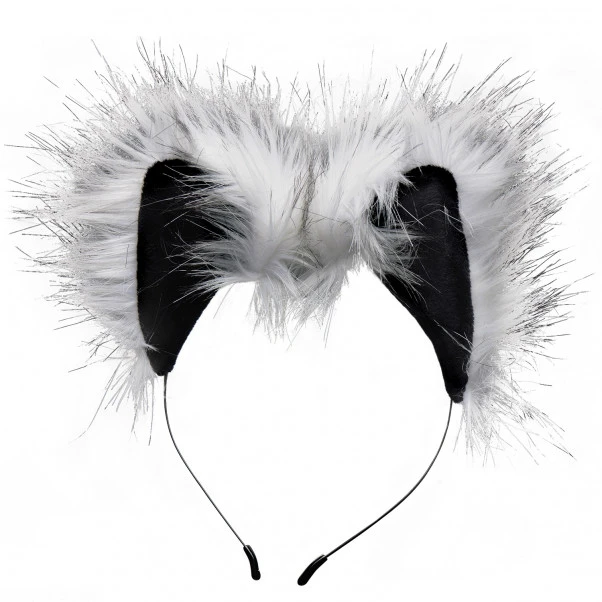 Tailz Grey Wolf Tail Analplugg Og Ører 5 Tailz Grey Wolf Tail Analplugg Og Ører - Bilde 3