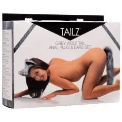Tailz Grey Wolf Tail Analplugg Og Ører 9 Tailz Grey Wolf Tail Analplugg Og Ører -Onaniprodukter butikk 20915 tailz grey wolf tail anal plug s t 03