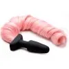 Tailz Pink Pony Tail Analplugg 1 Tailz Pink Pony Tail Analplugg -Onaniprodukter butikk 20916 tailz pink pony tail anal plug 02