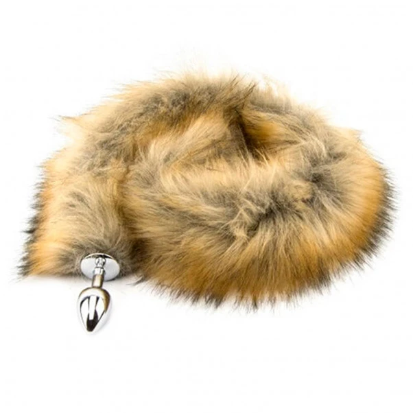 Furry Fantasy Red Fox Tail Butt Plug 3 Furry Fantasy Red Fox Tail Butt Plug