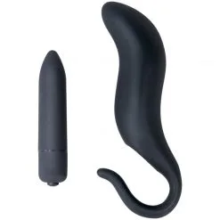 You2Toys Black Velvets Vibrerende Analplugg -Onaniprodukter butikk 20977 you2toys black velvets vibrerende plug 02