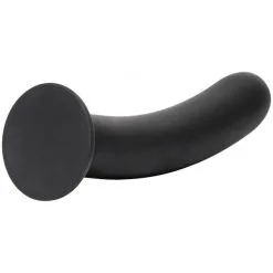 Sinful Slender Silikone Sort Dildo Large -Onaniprodukter butikk 21235 sinful slender silicone dildo large fuxtoy q100 03
