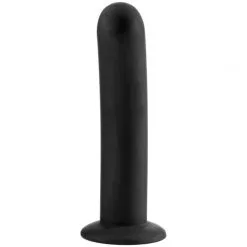 Sinful Slender Silikone Sort Dildo Large -Onaniprodukter butikk 21235 sinful slender silicone dildo large fuxtoy q100 05