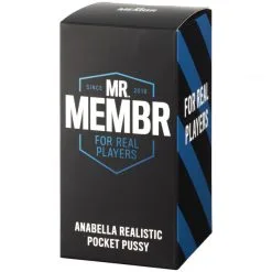 MR.MEMBR Anabella Realistisk Pocket Pussy -Onaniprodukter butikk 21681 mr membr anabella realistisk pocket pussy 90 pack q100