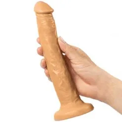 Vixen Creation Slim VixSkin Dildo 22 Cm -Onaniprodukter butikk 21708 vixen creation slim vixskin dildo 20 cm light brown q100 01