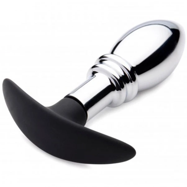 Master Series Dark Stopper Metall Butt Plug 4 Master Series Dark Stopper Metall Butt Plug - Bilde 2