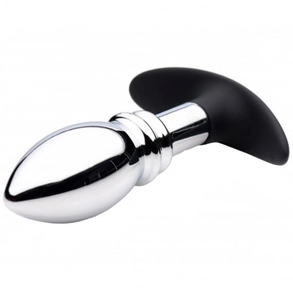 Master Series Dark Stopper Metall Butt Plug 5 Master Series Dark Stopper Metall Butt Plug - Bilde 3