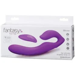 Fantasy For Her Strapless Strap-on Med Vibrator -Onaniprodukter butikk 22247 fantasy for her strapless strap on med vibrator 10 package q100