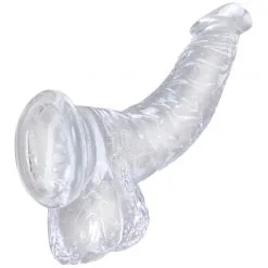 King Cock Clear - Cock With Balls Dildo 20 Cm 9 King Cock Clear - Cock With Balls Dildo 20 Cm -Onaniprodukter butikk 22359 pd5755 20 pipedream king cock clear dildo med kugler 20 cm q 100 02