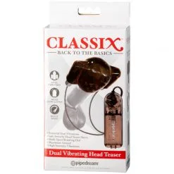 Classix Penishodevibrator -Onaniprodukter butikk 22508 classix penishoved vibrator 10 package q100