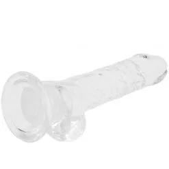 Willie City Classic Realistisk Dildo Gjennomsiktig 19,5 Cm -Onaniprodukter butikk 22525 willie city clear lover realistic dildo 19 5 cm q100 03