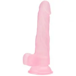Baseks Jellies Realistisk Dildo Med Sugekopp 19 Cm -Onaniprodukter butikk 23000 baseks jellies realistisk dildo med sugekop small 03 q100