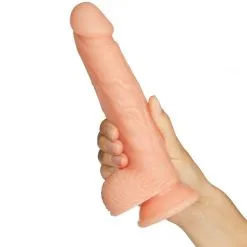Willie City Luxe Realistisk Dildo 21 Cm -Onaniprodukter butikk 23002 willie city lover luxe realistisk dildo 21 cm 05 hand q100
