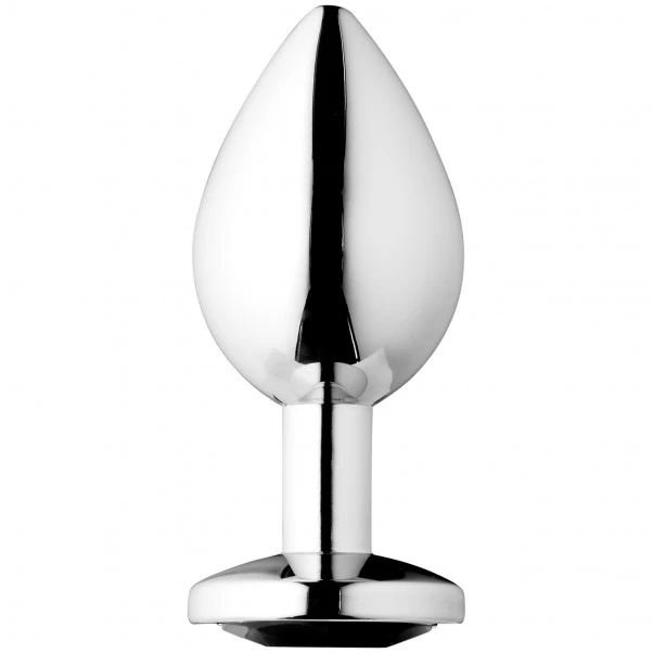 Sinful Black Jewel Metal Analplugg Medium 3 Sinful Black Jewel Metal Analplugg Medium