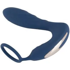 You2Toys Prostatastimulator Med Penisring -Onaniprodukter butikk 23326 you2toys vibrerende prostata stimulator med penisring q100 02