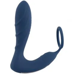 You2Toys Prostatastimulator Med Penisring -Onaniprodukter butikk 23326 you2toys vibrerende prostata stimulator med penisring q100 03