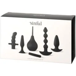 Sinful Ultimate Play Analpluggsett 17 Sinful Ultimate Play Analpluggsett -Onaniprodukter butikk 23570 sinful ultimate play butt plug kit 90 pack q100