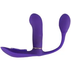GoGasm Pussy And Ass Vibrator -Onaniprodukter butikk 23596 gogasm pussy og ass vibrator 02 purple q100
