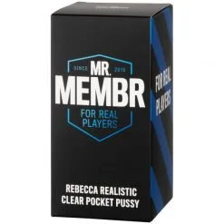 MR.MEMBR Rebecca Realistisk Klar Lommevagina 13 MR.MEMBR Rebecca Realistisk Klar Lommevagina -Onaniprodukter butikk 23642 mr membr rebecca realistisk klar pocket pussy 90 pack q100