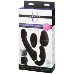 Strap U Ergo-Fit Twist Opplåsbar Vibrerende Strap-on 17 Strap U Ergo-Fit Twist Opplåsbar Vibrerende Strap-on -Onaniprodukter butikk 23682 strap u ergo fit inflatable strap on 90 pack q100