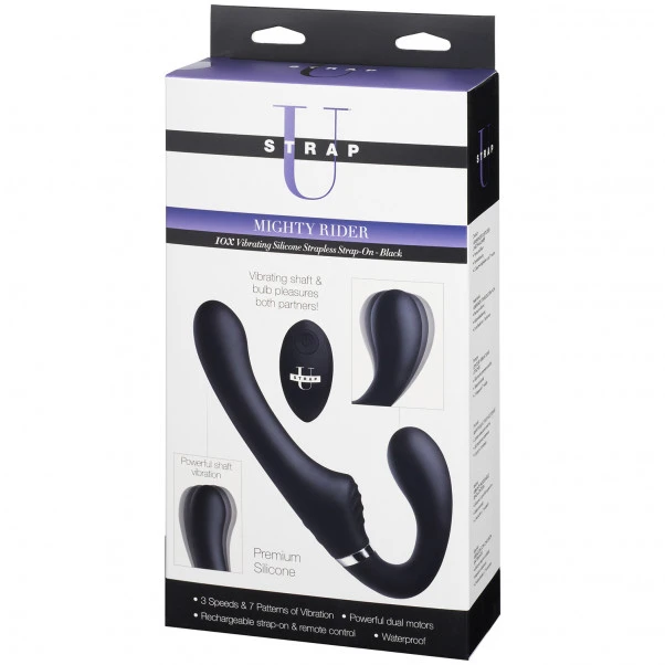 Strap U Mighty Rider Vibrerende Strap-on 11 Strap U Mighty Rider Vibrerende Strap-on - Bilde 9