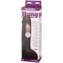Vac-U-Lock UltraSkyn Realistic Hung XL Strap-on Mørk Dildo 30 Cm -Onaniprodukter butikk 23736 vac u lock ultraskyn realistic hung xl strap on dildo 30 cm 90 pack q100