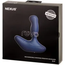 Nexus Revo Oppladbar Prostatavibrator Blå 15 Nexus Revo Oppladbar Prostatavibrator Blå -Onaniprodukter butikk 23748 nexus revo opladelig prostata massage vibrator bla 90 pack q100