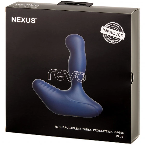 Nexus Revo Oppladbar Prostatavibrator Blå 9 Nexus Revo Oppladbar Prostatavibrator Blå - Bilde 7