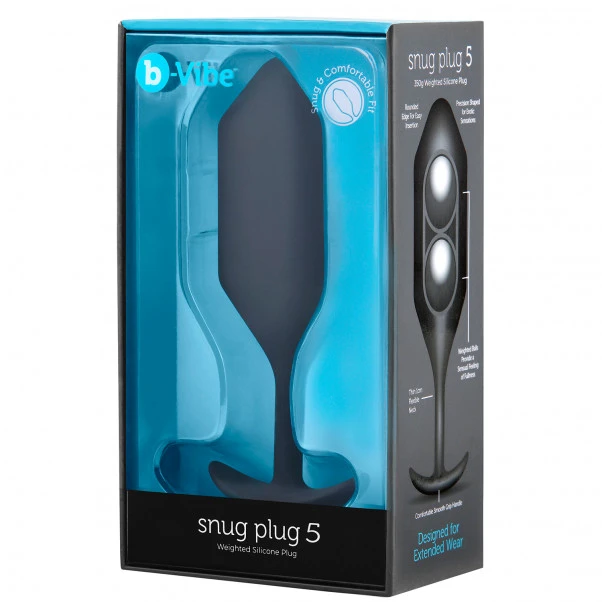 B-Vibe Snug Plug 5 Analplugg 8 B-Vibe Snug Plug 5 Analplugg - Bilde 6