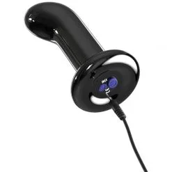 Icicles No 84 Vibrerende Prostataplugg I Glass -Onaniprodukter butikk 23865 icicles no 84 fjernbetjent p punkts glas dildo 05 q100