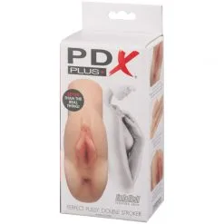 PDX Plus Perfekt Vagina Dobbel Stroker 13 PDX Plus Perfekt Vagina Dobbel Stroker -Onaniprodukter butikk 23868 pdx plus perfect pussy double stroker 90 pack q100