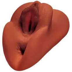 PDX Plus Perfekt Vagina Dobbel Stroker 9 PDX Plus Perfekt Vagina Dobbel Stroker -Onaniprodukter butikk 23870 pdx plus perfect pussy double stroker brown 01 q100 1