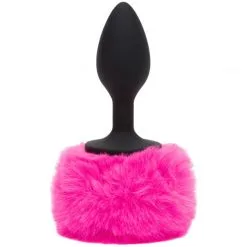Happy Rabbit Small Bunny Tail Analplugg 8 Happy Rabbit Small Bunny Tail Analplugg -Onaniprodukter butikk 23882 happy rabbit butt plug small 02 q100