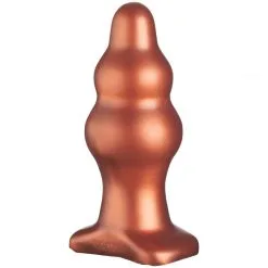 Tantus Severin Super Soft Analplugg Medium -Onaniprodukter butikk 24436 tantus severin anal plug super soft medium copper 02 q100