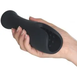 Sinful Deluxe Oppladbar Penisvibrator -Onaniprodukter butikk 24497 sinful deluxe rechargeable penis vibrator 50 hand q100