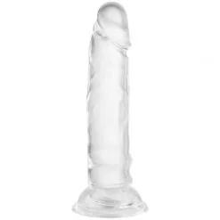 Willie City Gjennomsiktig Realistisk Dildo Med Sugekopp 13 Cm -Onaniprodukter butikk 24516 willie city clear realistic suction cup dildo 13 cm 03 q100