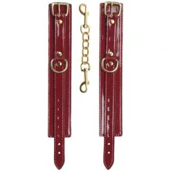 Bound To Please Røde Håndleddsmansjetter -Onaniprodukter butikk 24568 bound to please red wrist cuffs 04 q100