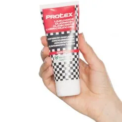 Protex Vannbasert Glidemiddel Med Jordbærsmak 100 Ml -Onaniprodukter butikk 24574 protex waterbased lubricant with strawberry flavor 100 ml 50 hand q100