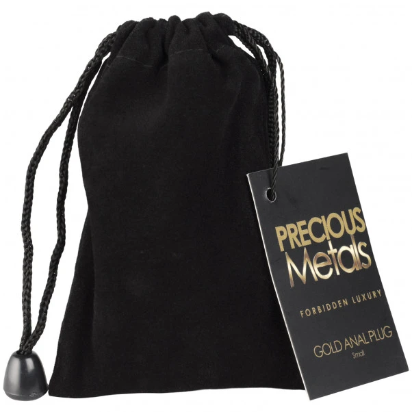 Precious Metals Liten Juvel Analplugg 7 Precious Metals Liten Juvel Analplugg - Bilde 5