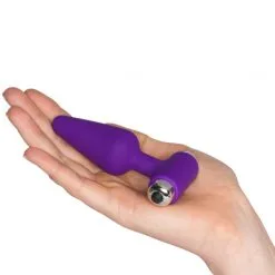 Baseks Vibrerende Begynner Analplugg-sett 10 Baseks Vibrerende Begynner Analplugg-sett -Onaniprodukter butikk 24878 baseks begynder vibrende butt plug set 51 hand q100