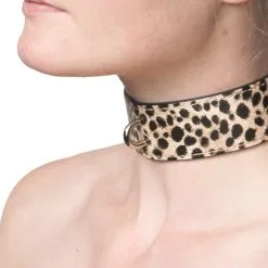 Baseks Leopard Halsbånd Med Kjede -Onaniprodukter butikk 24886 baseks leopard halsband med kaede 51 hand
