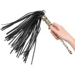 Baseks Leopard Flogger -Onaniprodukter butikk 24889 baseks leopard flogger 50 hand